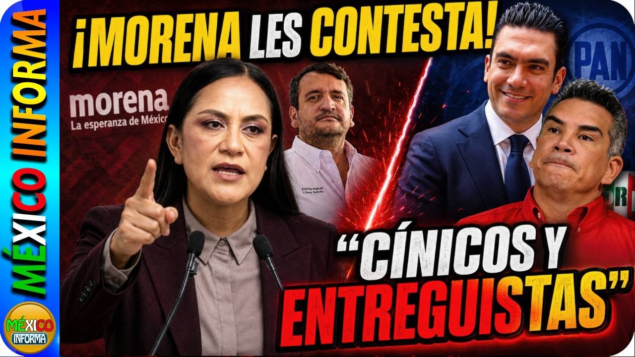 TÓMALA: MORENA LE CONTESTA A JORGE ROMERO Y ALEJANDRO MORENO. ENTREGUISTAS Y MENTIROSOS.