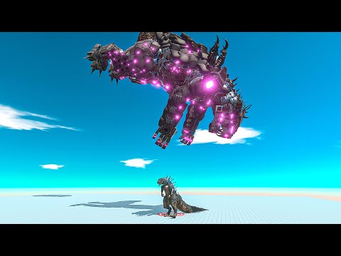 Giant King Titan Falling - Animal Revolt Battle Simulator