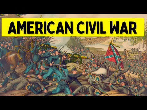 American Civil War - Explained In A Minute - US History
