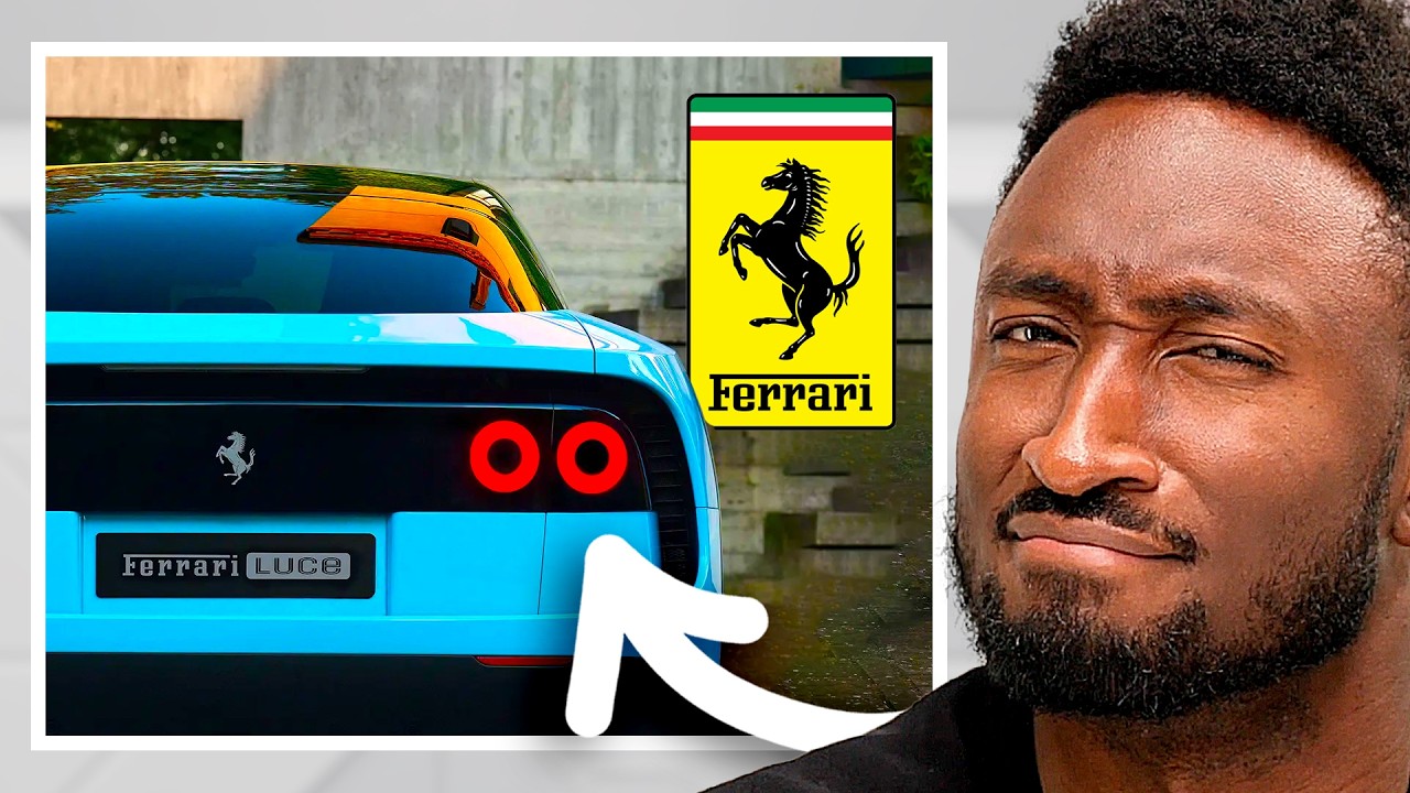 Ferrari Luce electric car design debate on Waveform podcast