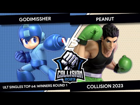 Collision 2023 - GodIMissHer (Mega Man) VS Peanut (Little Mac) - Top 64 - Winners Round 1