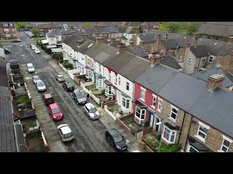 Thornaby-on-Tees - DJI Mini SE Drone Footage (English town drone footage)