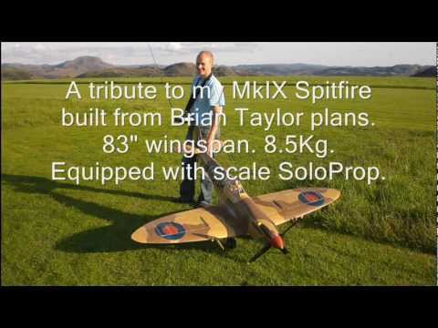 83" Spitfire MkIX-CRASH