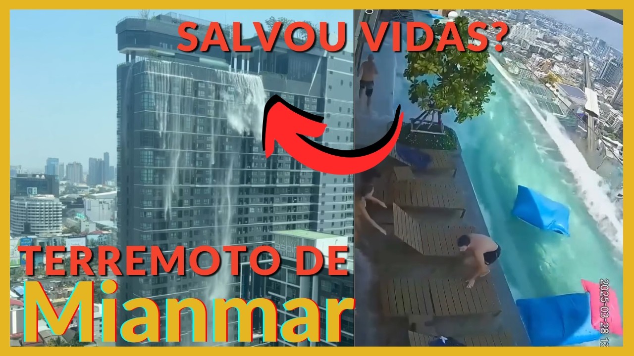 Terremoto de Mianmar - Como a engenharia ajudou a salvar vidas!