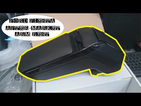 Aftermarket arm rest install and review - ford fiesta 2012 2016