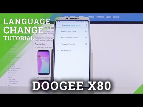 How to Change System Language in DOOGEE X80 – Change Device’s Language