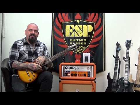 ESP LTD EC-Jr Junior Travel Mikro Childrens 2 Tone Burst Electric Guitar 3/4 Scale Demo