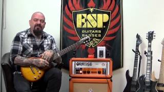 ESP LTD EC-Jr Junior Travel Mikro Childrens 2 Tone Burst Electric Guitar 3/4 Scale Demo