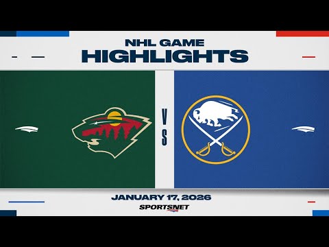 NHL Highlights | Wild vs. Sabres - January 17, 2026