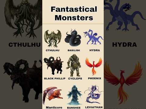 Sea Mythical Monsters in Real Life 😱 | Cthulhu, Hydra & Leviathan