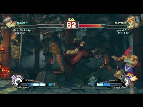 SSF4: Kiryu Tsukimiya (Guy) vs. geara2010 (Adon)