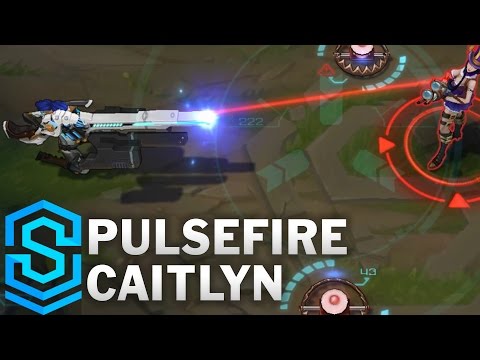 Pulsefire Caitlyn Skin Spotlight - Pre-Release - League of Legends