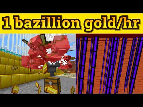 Simple gold farm (only requires 75 beacons!)