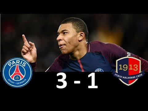 PSG vs CAEN Full Match Highlights and Goals || 3 - 1  || 21.12.17