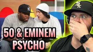 FIRST TIME HEARING | 50 Cent ft. Eminem- Psycho (Reaction) | Shots at Rick Ross!! 🤣