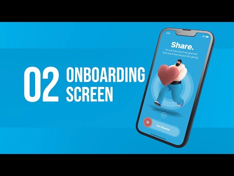 Learn how to develop an Onboarding screen with SwiftUI for an iPhone app