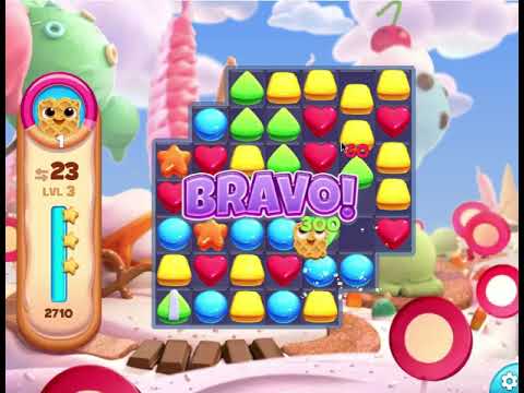 Cookie Jam Blast Level 3 - 3 stars