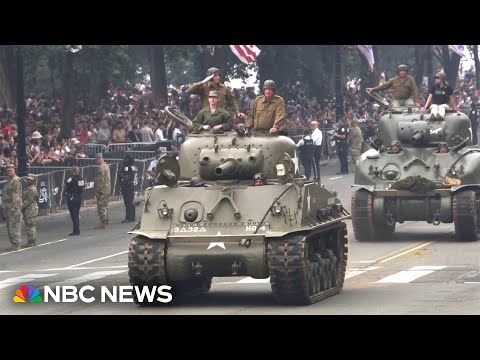 World War II takes center stage in military parade