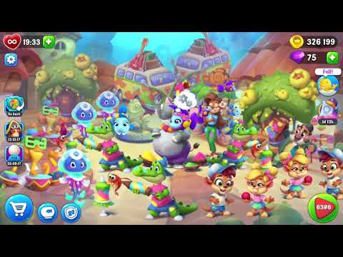 Fishdom 6396 Hard Level - 11 moves - NO BooSTERS