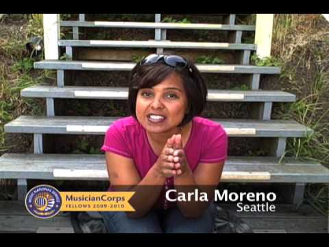 2009-10 MusicianCorps Seattle Fellow: Carla Moreno