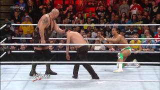 Alberto Del Rio vs. Big Show - Raw Roulette Body Slam Challenge: Raw, Jan. 28, 2013