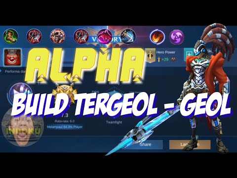 BUILD ALPHA TERSAKIT 2021 - NEW SEASON
