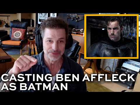 "Siempre quise que fuera un matón". Zack Snyder desvela cómo supo a ciencia cierta que Ben Affleck era el Batman Perfecto