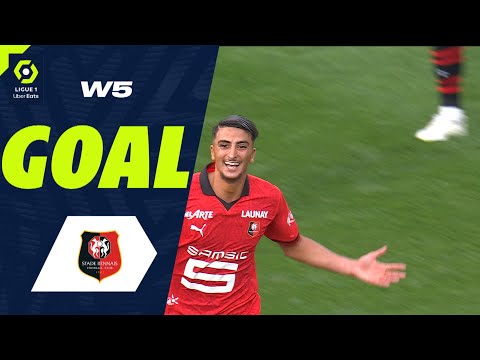 Goal Ibrahim SALAH (89' - SRFC) STADE RENNAIS FC - LOSC LILLE (2-2) 23/24
