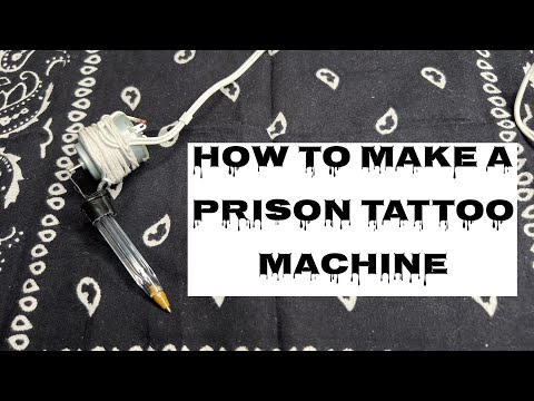 How To Make A Prison Tattoo Machine (California Style)