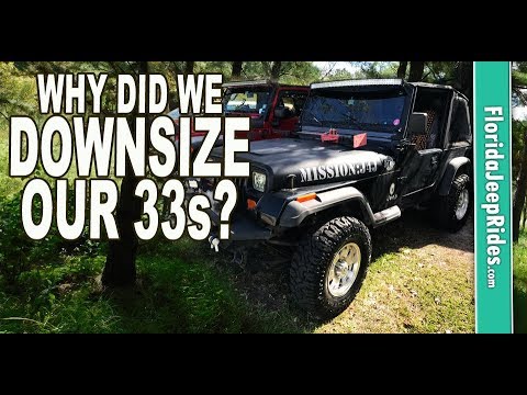 Why did we downgrade from 33s to 31s - Milestar Patagonia review