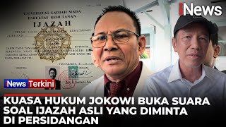 Download lagu Kuasa Hukum Jokowi Ngaku Terus Berusaha Hadirkan Ijazah Asli Jokowi di Persidangan | iNews Terkini mp3