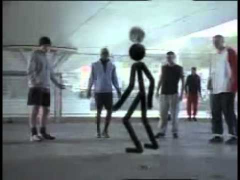 棒人間が、スーパースターを超えてゆく / NIKE「STICKMAN」