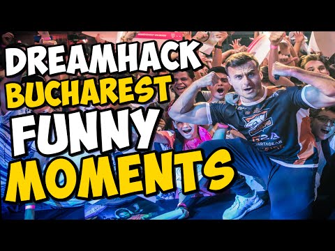 DREAMHACK BUCHAREST 2016 - FUNNY MOMENTS MONTAGE!