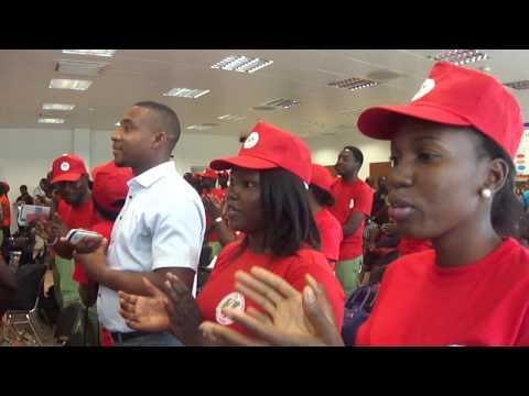 Nigerian Youths during the World Aids Day commemoration 2013