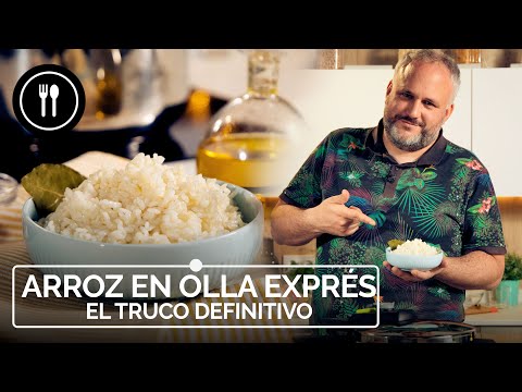 ARROZ EN OLLA EXPRÉS: el truco más rápido para una gran guarnición