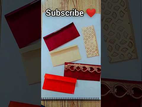 😳पैसे बचाओ😱🤯 Wedding card Envelope😵😳 #shorts #youtubeshorts #trending #viral #weddingcards #diy #art