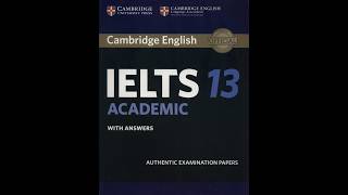 Cambridge 13 Test 4 Section 1 Listening