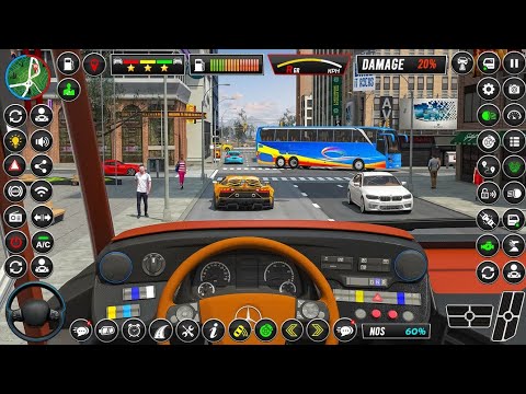 Offroad Coach Bus Driving - Real Uphill Bus Drive 3D Simulator - Android GamePlay #2