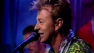 Brian Setzer Orchestra - &quot;Rumble in Brighton&quot; / &quot;Rock This Town&quot; Live on Conan 1996