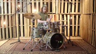 Video thumbnail for DW Performance Ginger Glitter Drum Set - 14x18,7x8,8x10,12x14,5.5x14 by The Drum Shop - Portland, Maine
