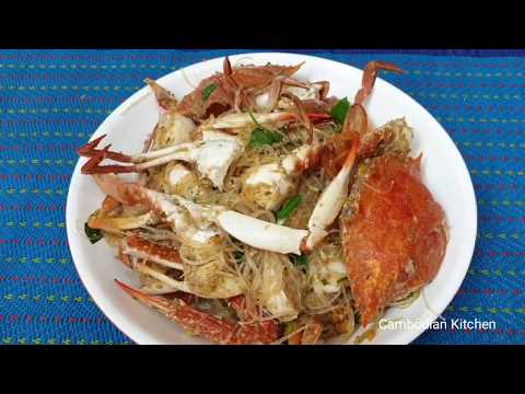 Fired Crabs With Glass Noodle - Cooking Delicious - Satisfying Food In Family Video