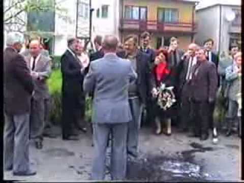 1992 05 08 Oficjalnie popłynął gaz w Łaskarzewie cz.2
