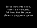 Ellie Goulding - Starry eyed (lyrics on screen) 