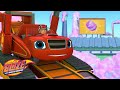 Blaze Digs Through Cotton Candy! | Blaze And The Monster Machines