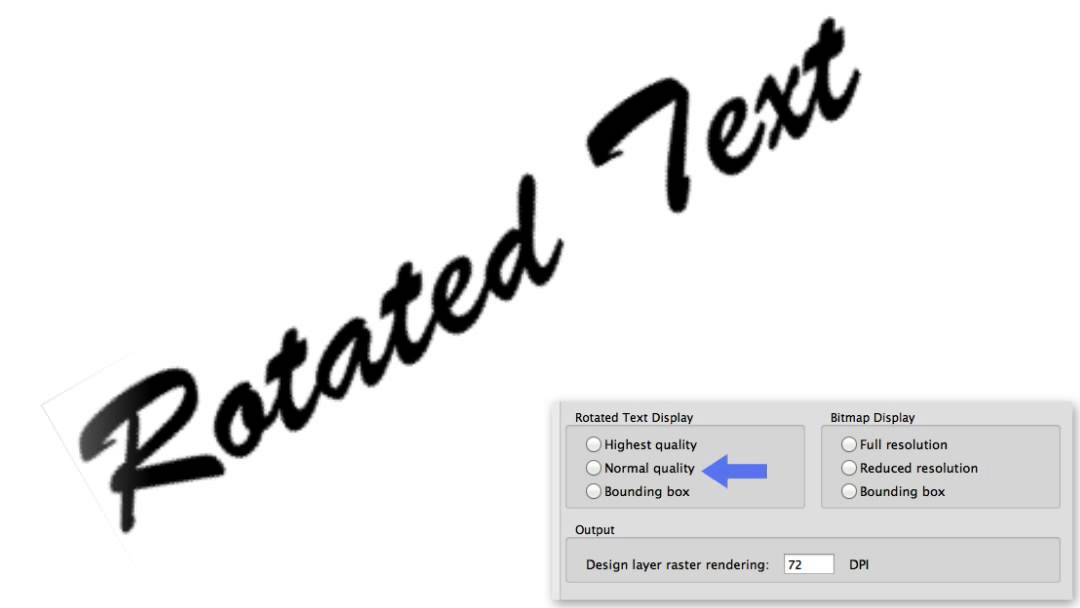 Document Preferences - Resolution
