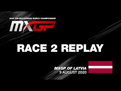 MXGP of Latvia 2020 - Replay MXGP Race 2