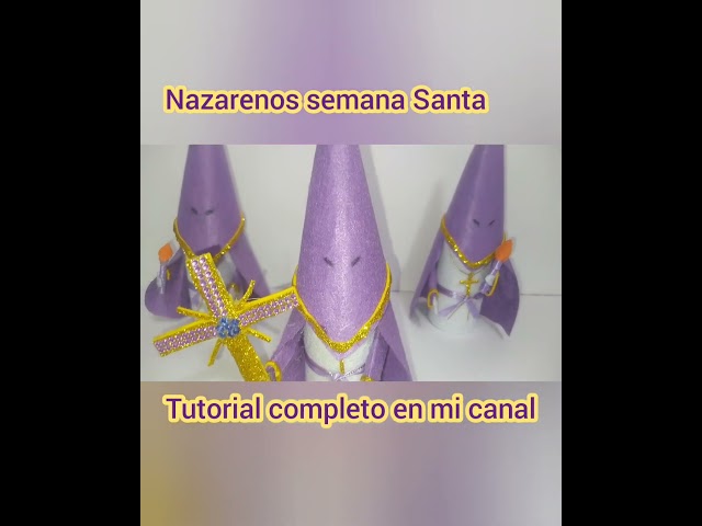Vídeo relacionado con Figura semana santa personalizada nazareno con niño aguador