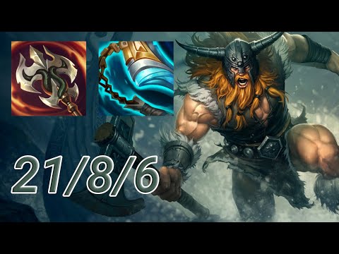 Olaf Top VS Kayn | EUW Master Patch 13.16