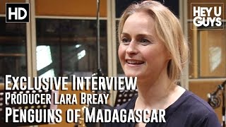 Producer Lara Breay at Air Studios - The Penguins of Madagascar