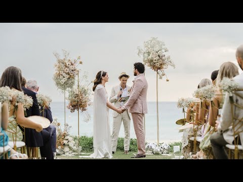 Phuket Wedding Planner - WEDDING BOUTIQUE PHUKET - Modern Glam Beach Wedding in Thailand - F&J